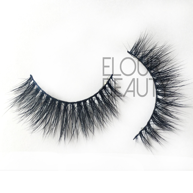 3D real mink false eyelashes good extreme lashes wholesale EJ87